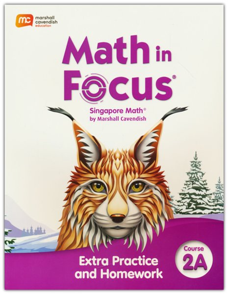 Math in Focus Extra Practice and Homework Volume A  Course 2 (Grade 7)