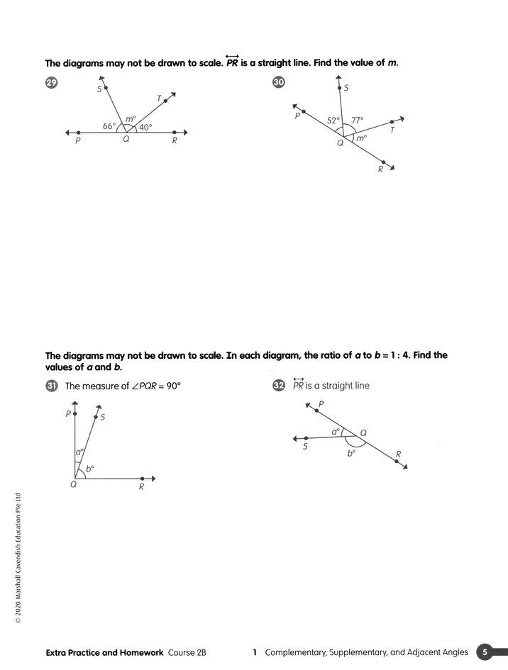 Math in Focus Extra Practice and Homework Volume B Course 2 (Grade 7)