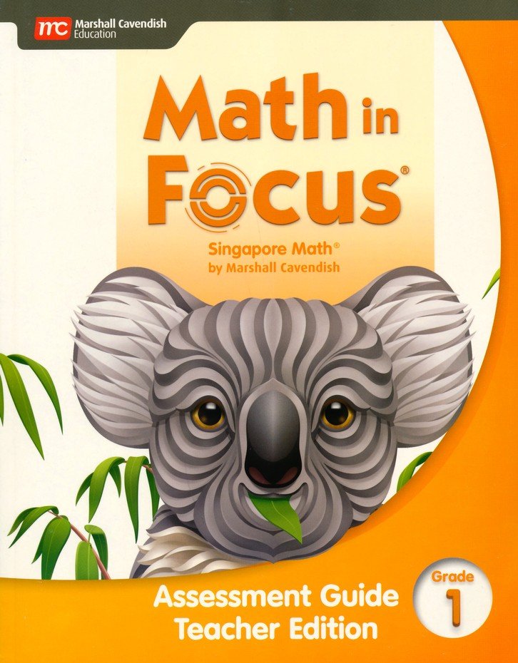 Math in Focus Assessment Guide Teacher Edition Grade 1