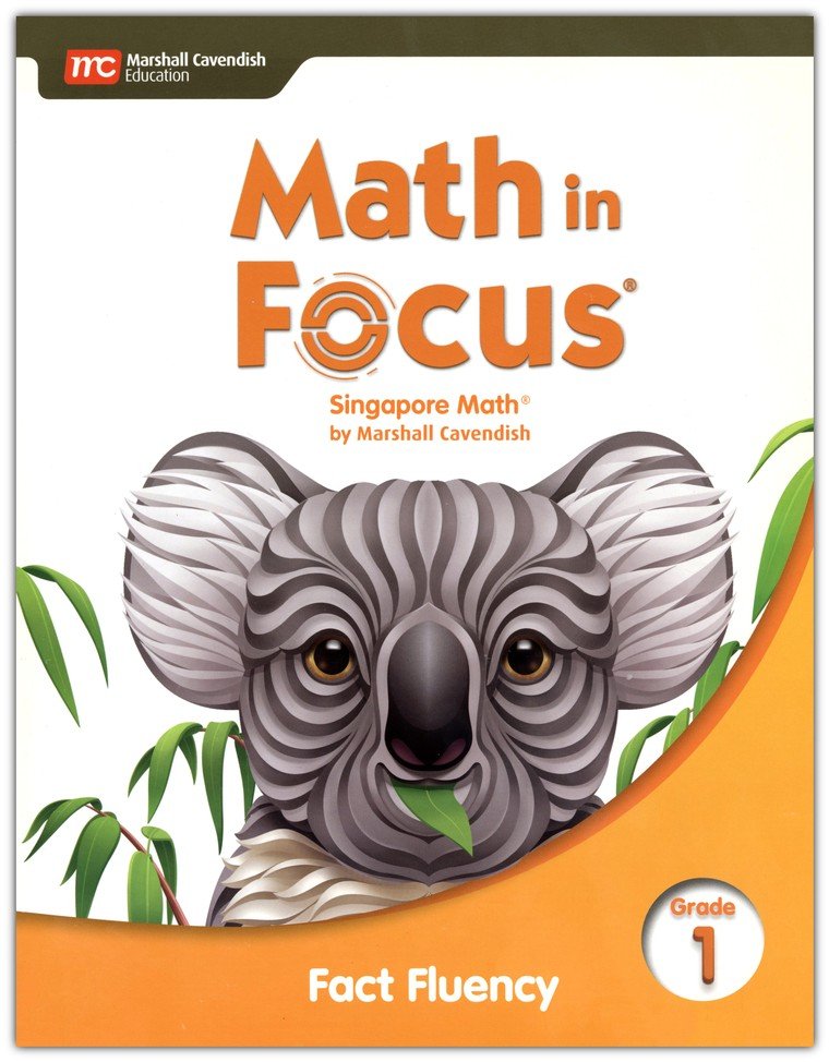 Math in Focus Singapore Math Fact Fluency Grade 1