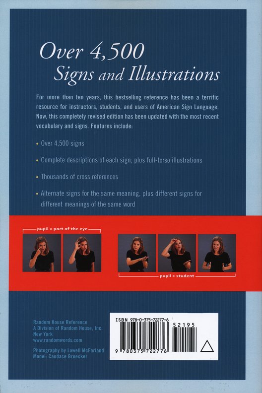 Webster's American Sign Language Dictionary, Compact Edition