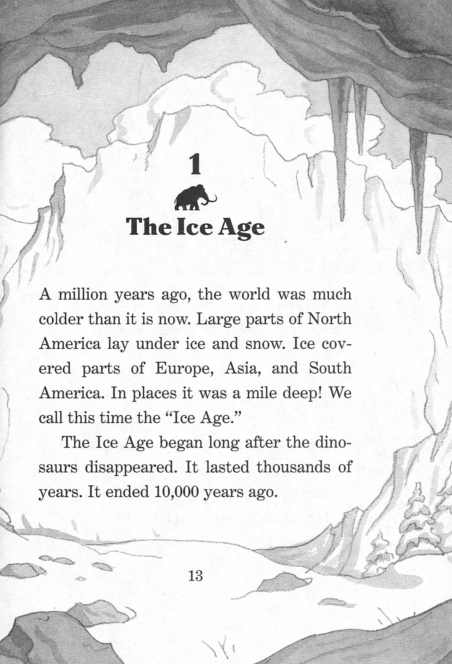 Magic Tree House Fact Tracker #12: Sabertooths Ice Age