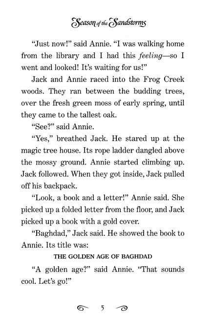 Magic Tree House #34: Season of the Sandstorm