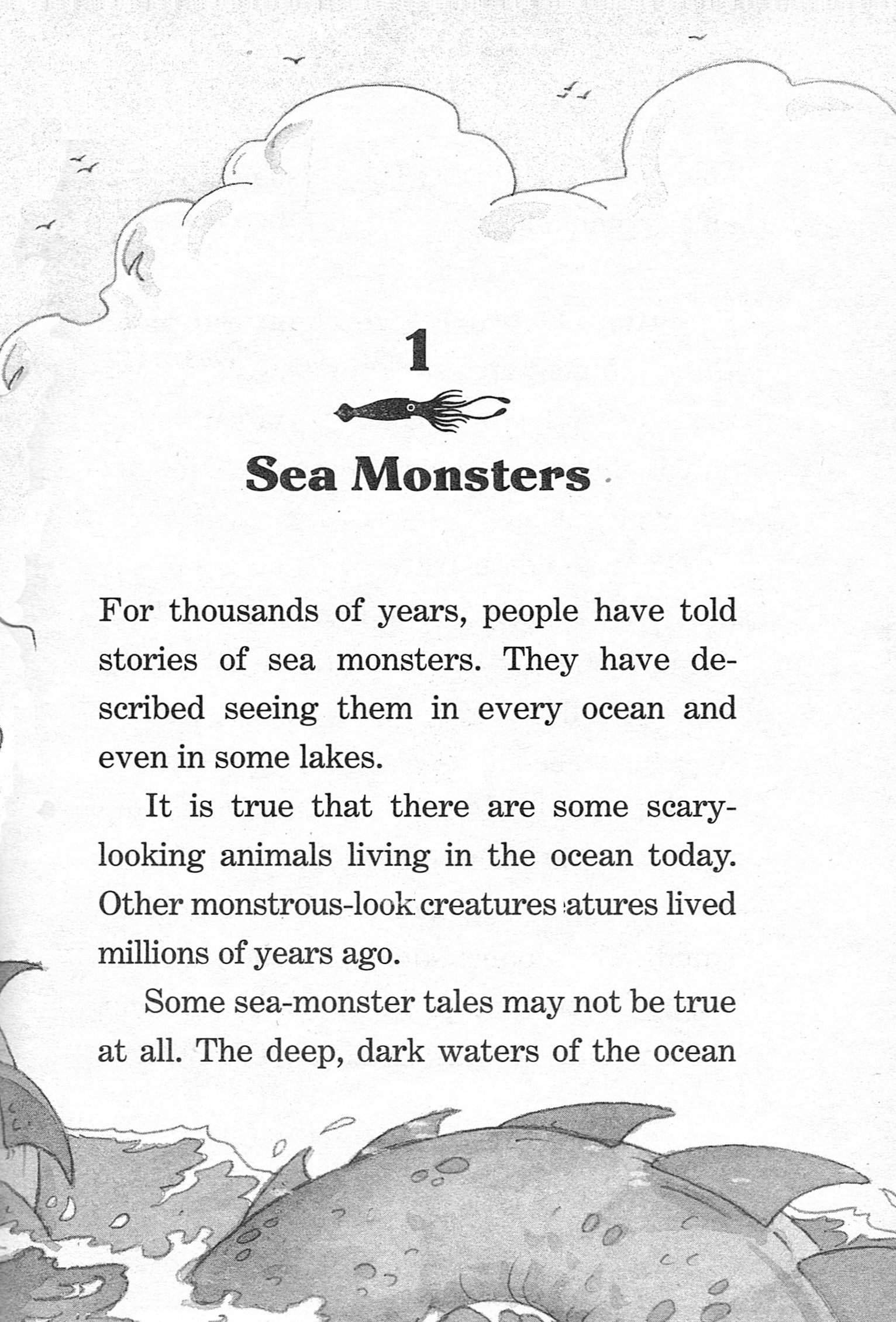 Magic Tree House Fact Tracker #17: Sea Monsters