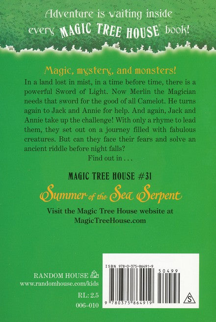 Magic Tree House #31: Summer of the Sea Serpent