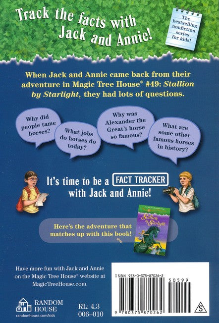 Magic Tree House Fact Tracker #27: Horse Heroes: A Nonfiction Companion to Magic Tree House #49: Stallion by Starlight