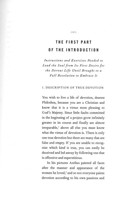 Introduction to the Devout Life