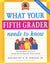 What Your Fifth Grader Needs to Know