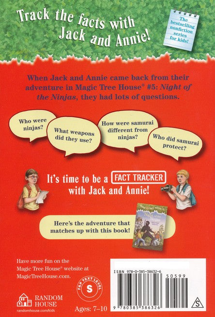 Magic Tree House Fact Tracker #30: Ninjas and Samurai: A Nonfiction Companion to Magic Tree House #5: Night of the Ninjas