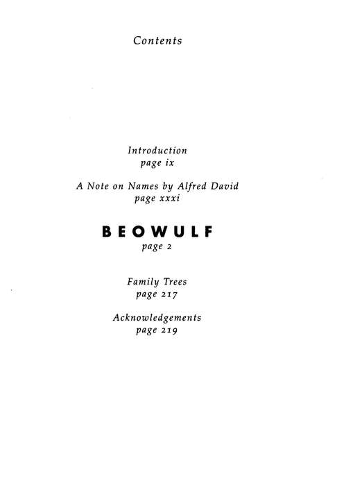 Beowulf, Paperback