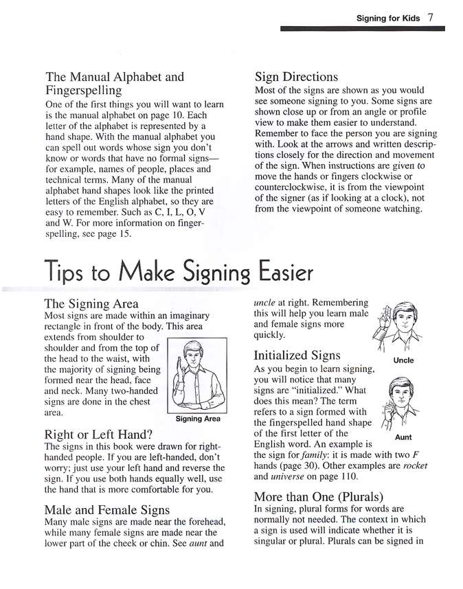 Signing for Kids, Revised