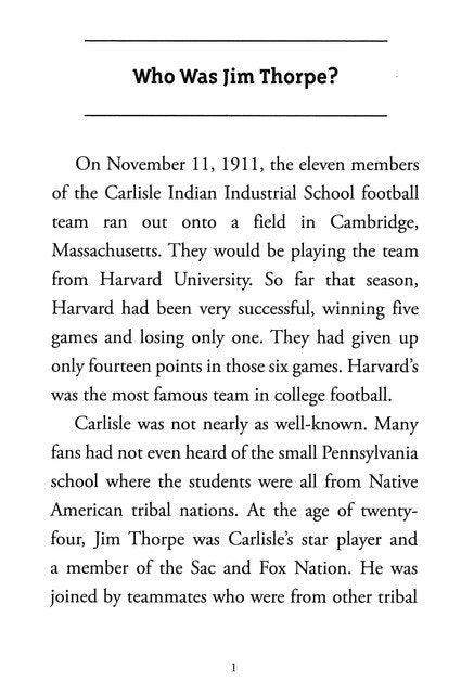 Who Was Jim Thorpe?