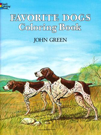 Favorite Dogs Coloring Book