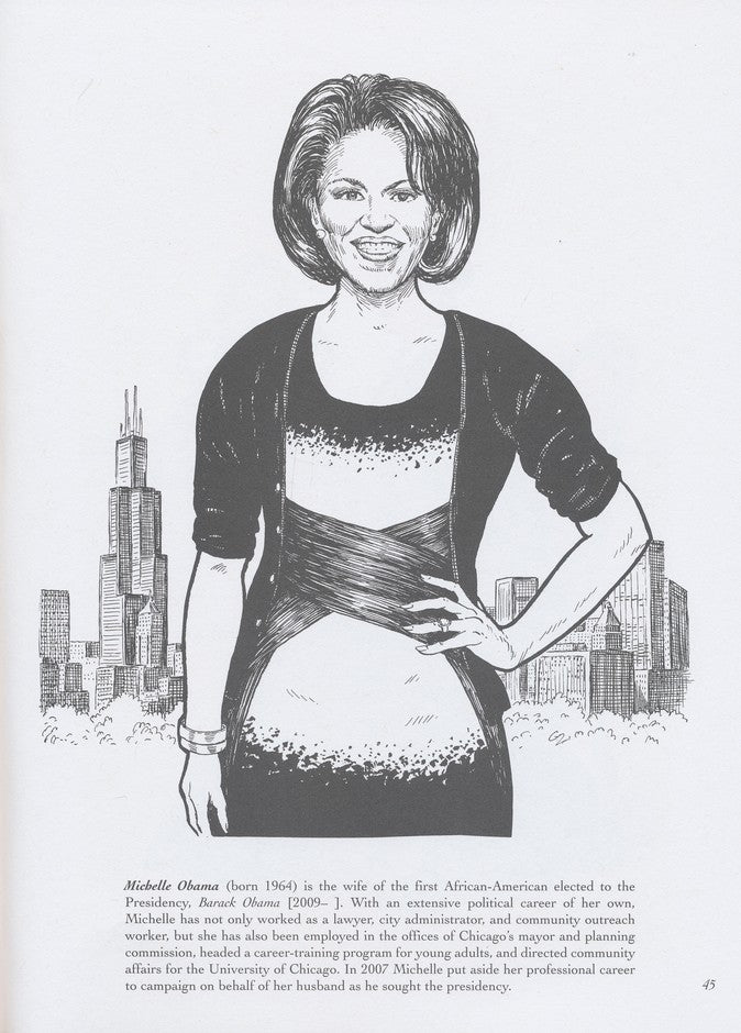 America's First Ladies Coloring Book