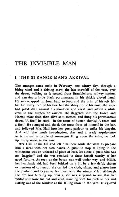 The Invisible Man