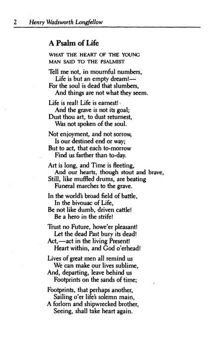 Favorite Poems by Henry Wadsworth Longfellow