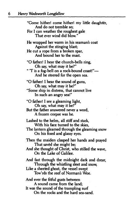 Favorite Poems by Henry Wadsworth Longfellow