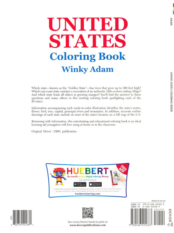 United States Coloring Book