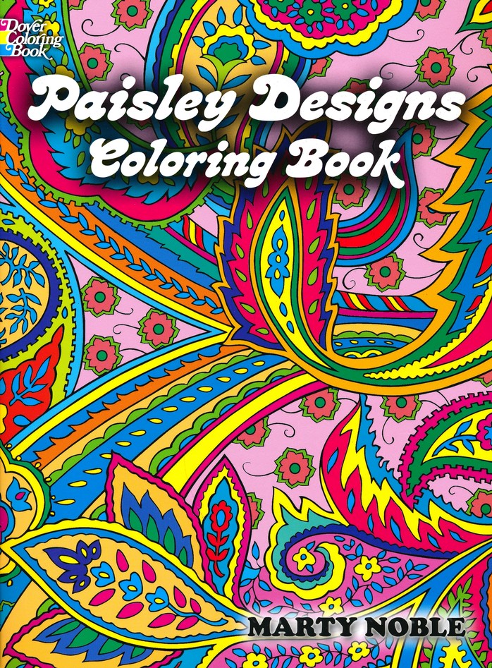 Paisley Designs Coloring Book