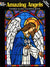 Amazing Angels Stained Glass Coloring Book