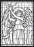 Amazing Angels Stained Glass Coloring Book