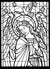 Amazing Angels Stained Glass Coloring Book