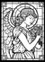 Amazing Angels Stained Glass Coloring Book