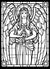 Amazing Angels Stained Glass Coloring Book