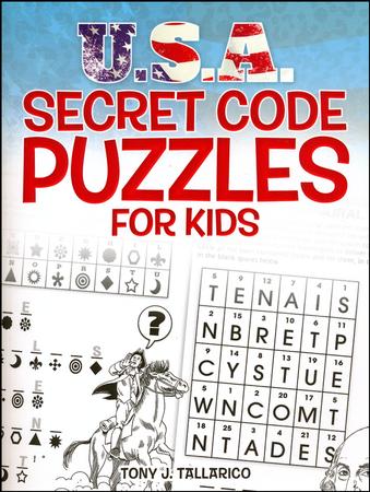 U.S.A. Secret Code Puzzles for Kids