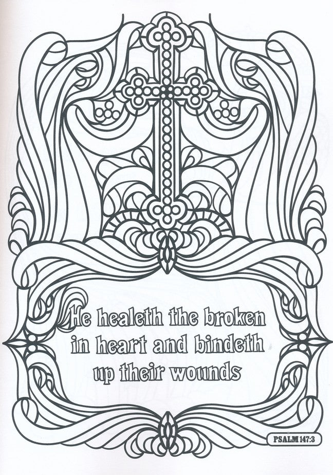 Psalms Coloring Book