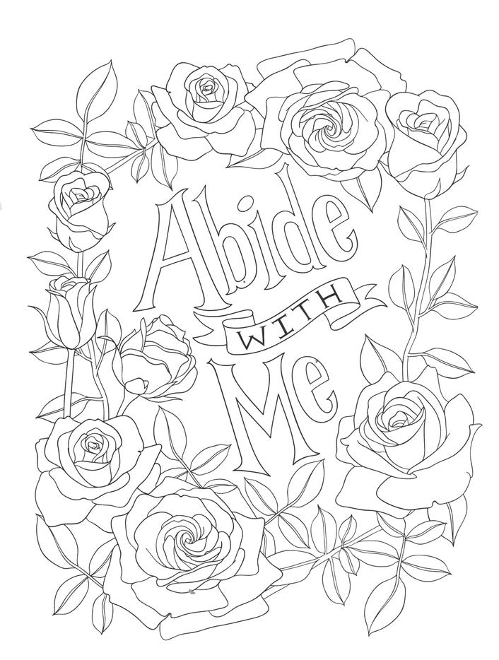 Favorite Hymns Coloring Book