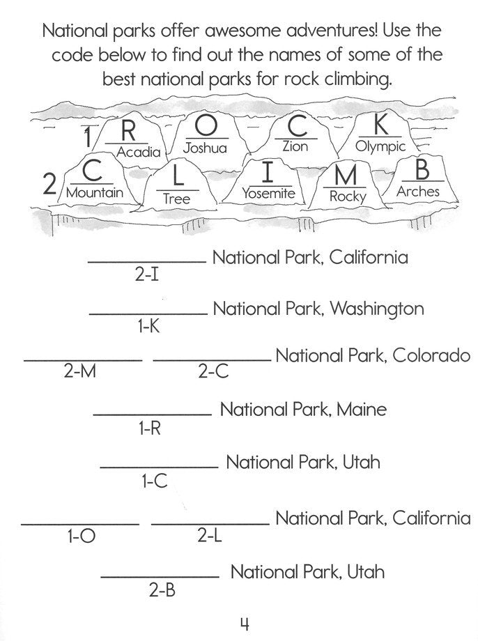 America's National Parks Activity Book