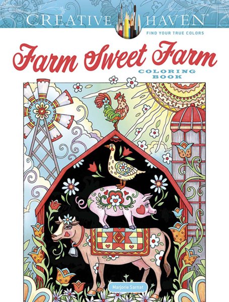 Farm Sweet Farm Coloring Book