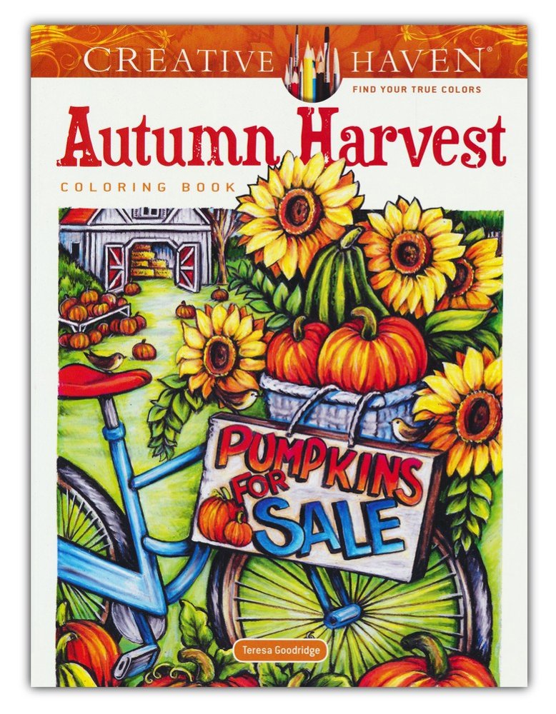 Autumn Harvest Coloring Book