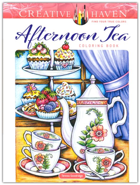 Afternoon Tea Coloring Book