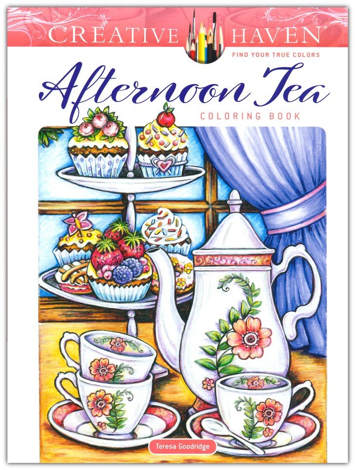 Afternoon Tea Coloring Book