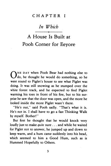 The House at Pooh Corner: Classic Gift Edition