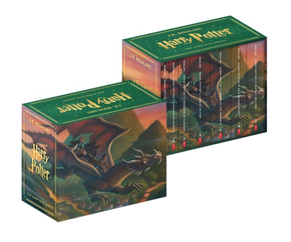 Harry Potter Boxed Set, Volumes 1-7, Softcover