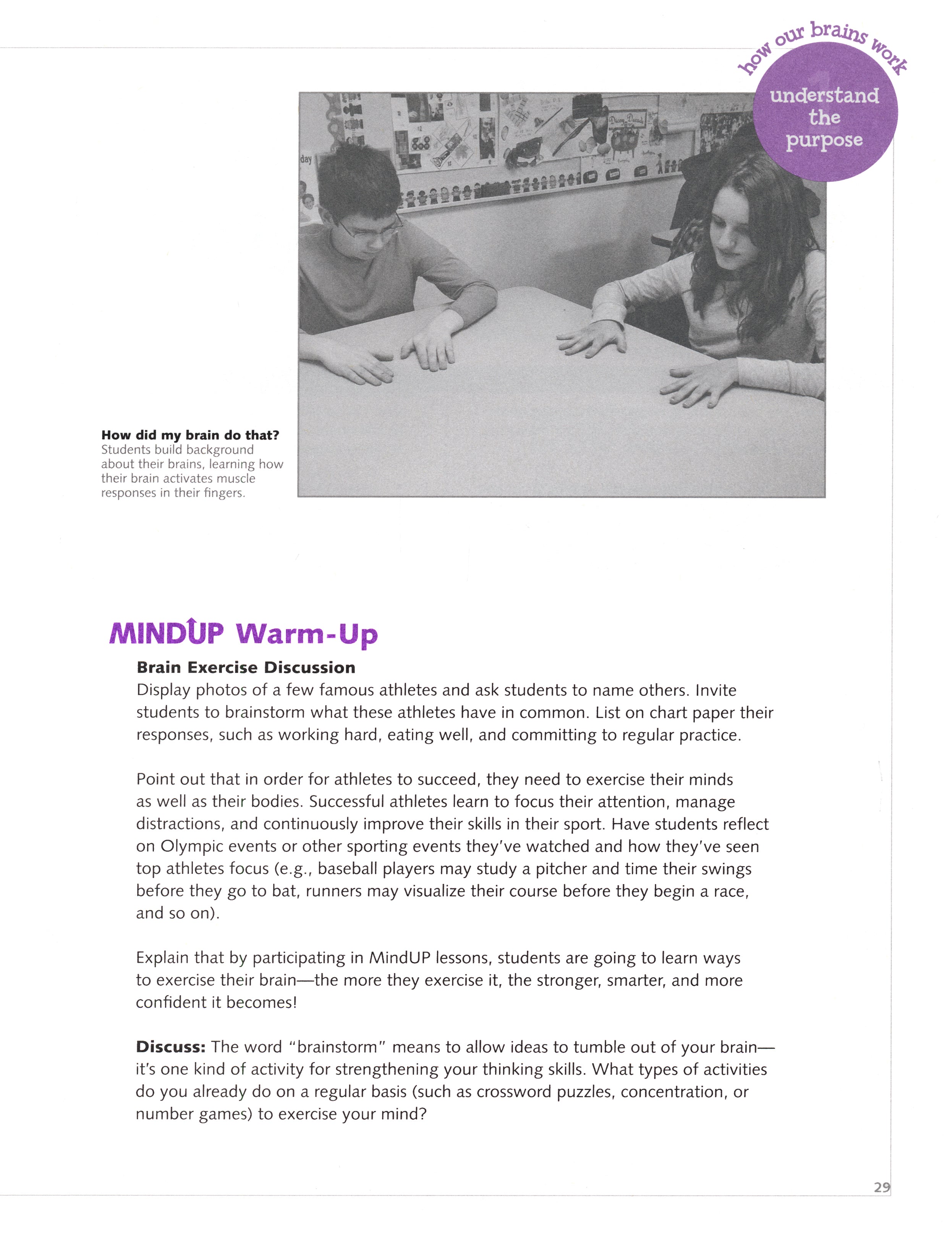 The MindUP Curriculum, Grades 3-5