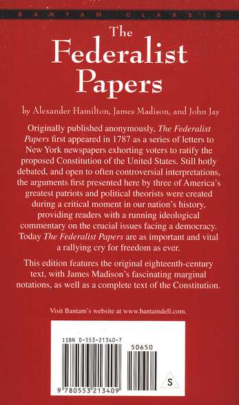 The Federalist Papers