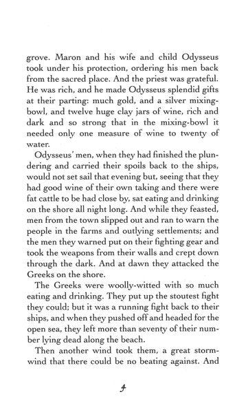 The Wanderings of Odysseus:  A Retelling of the Odyssey