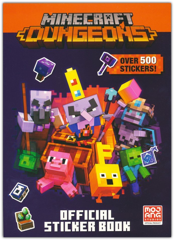 Minecraft Official Dungeons Sticker Book (Minecraft)