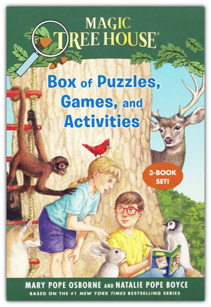 Magic Tree House Box of Puzzles, Games, and Activities (3 Book Set)