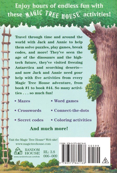 Magic Tree House Box of Puzzles, Games, and Activities (3 Book Set)