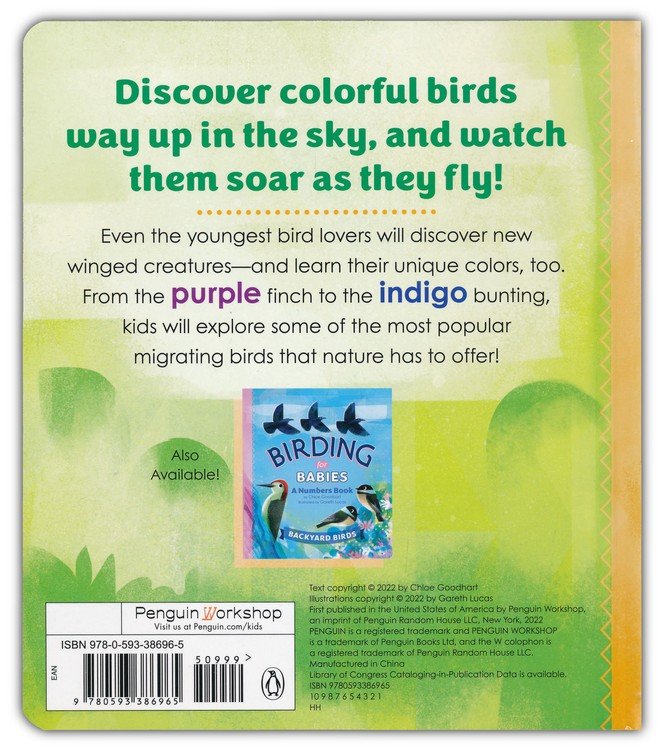 Birding for Babies: Migrating Birds: A Colors Book