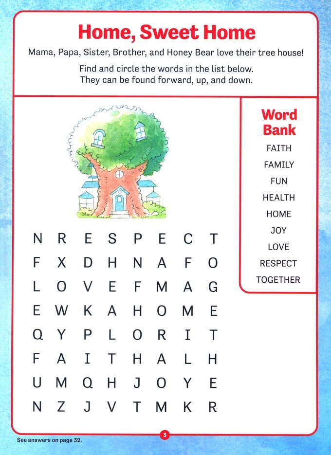 The Berenstain Bears Gifts of the Spirit Helpful Hands Activity Book