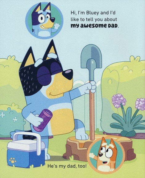 My Dad Is Awesome by Bluey and Bingo