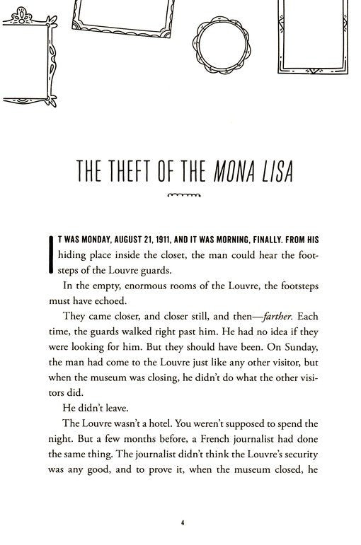 THE MONA LISA VANISHES HC