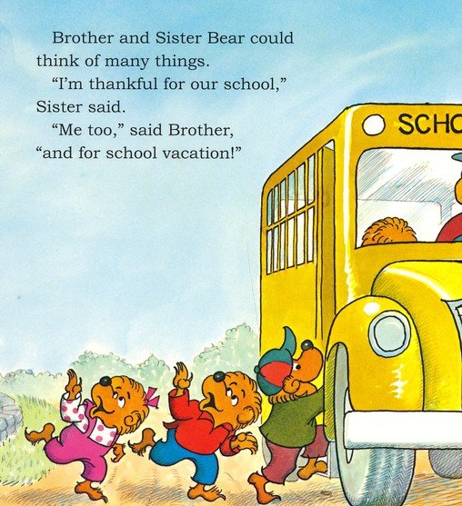 Thankful for Family (Berenstain Bears)