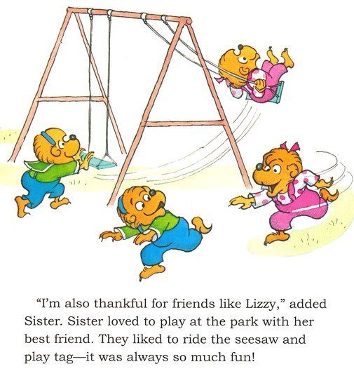 Thankful for Family (Berenstain Bears)